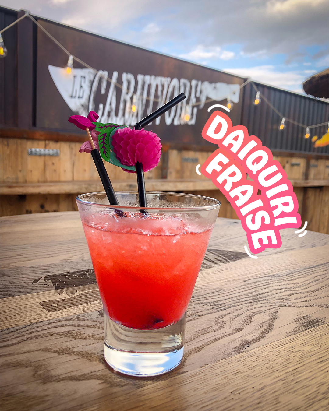 Home daiquiri fraise